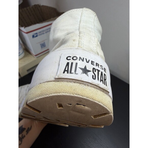 Converse Women's Chuck CTAS Lugged High White Platform Shoes Size 8.5 565902C - Picture 12 of 16